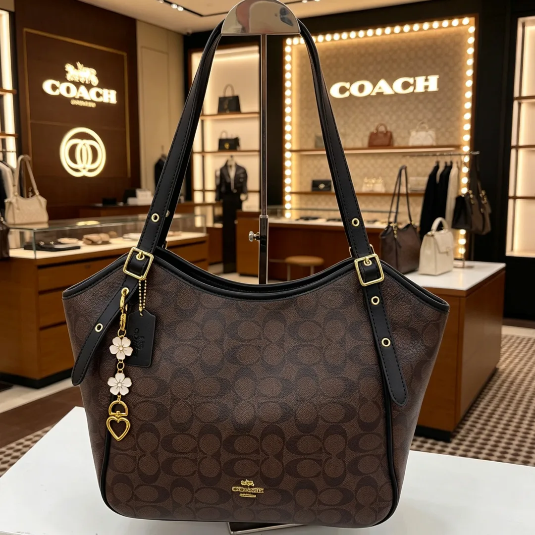 Coach 9080 Hobo Bag in Grey / Beige / Brown / Black / Blue · view 4