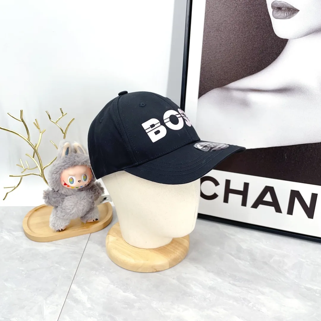 Boss Baseball Cap in Black · view 4