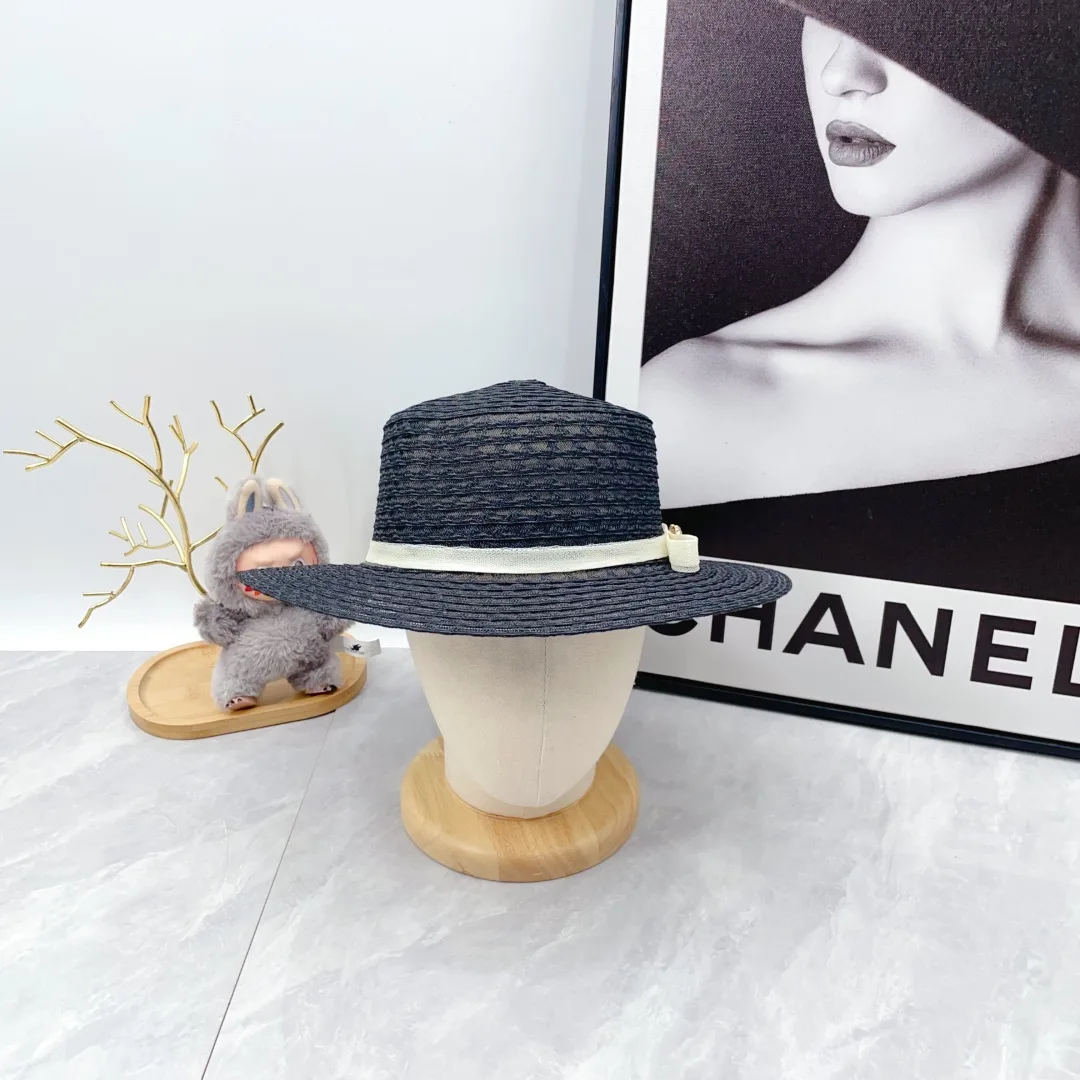 Chanel Boater Hat in Black · view 4