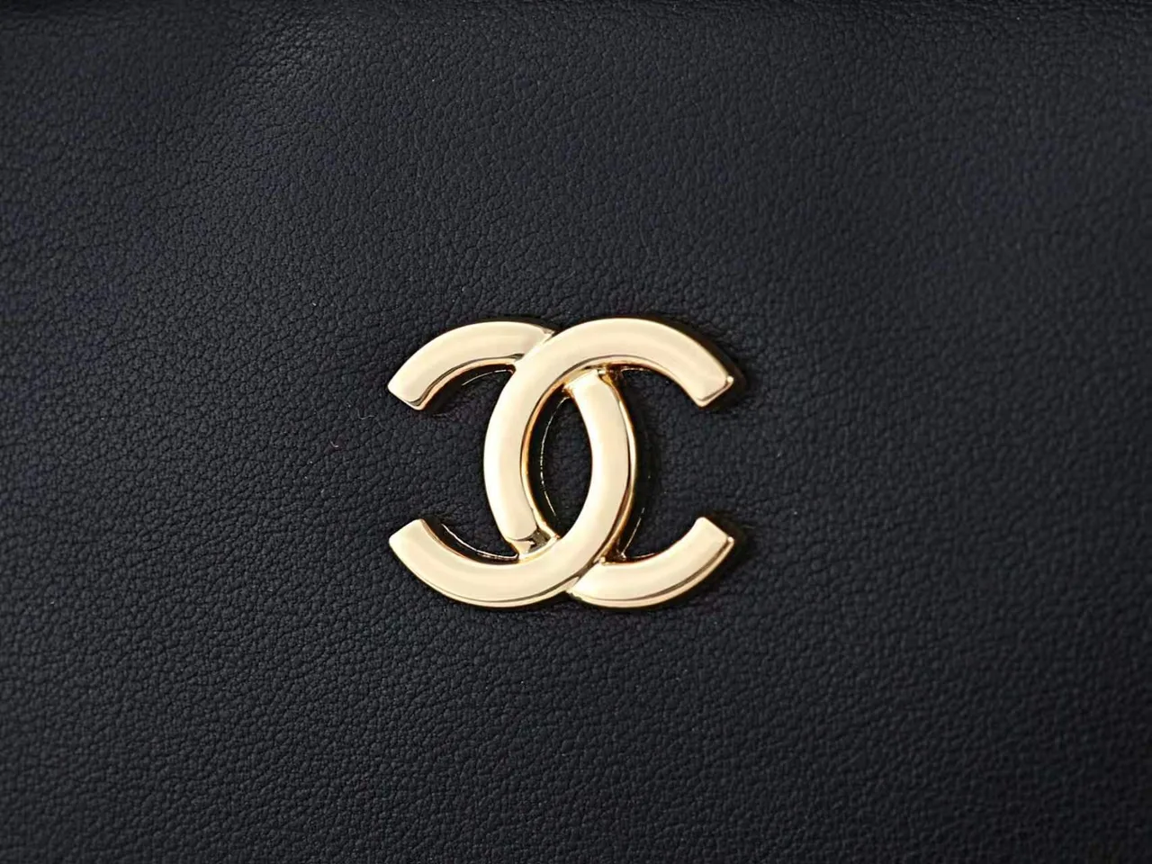 Chanel Quilted Shoulder Bag in Black · view 6