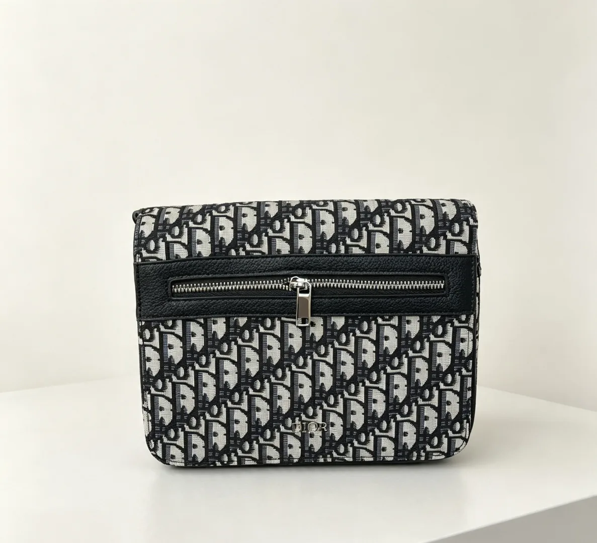 Dior Zip Crossbody Bag in Green & Black & Blue · view 2