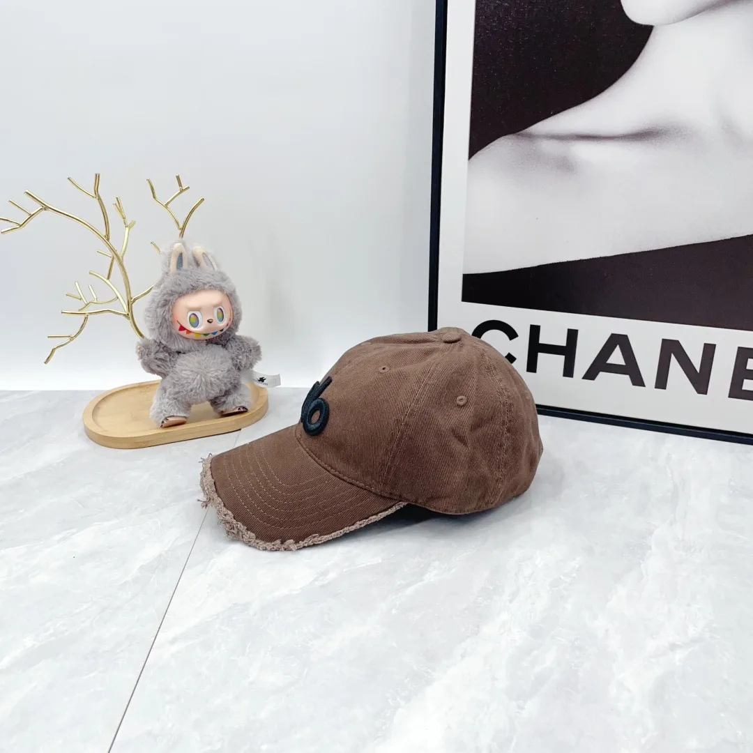 Alo Embroidered Baseball Cap in Brown · view 5