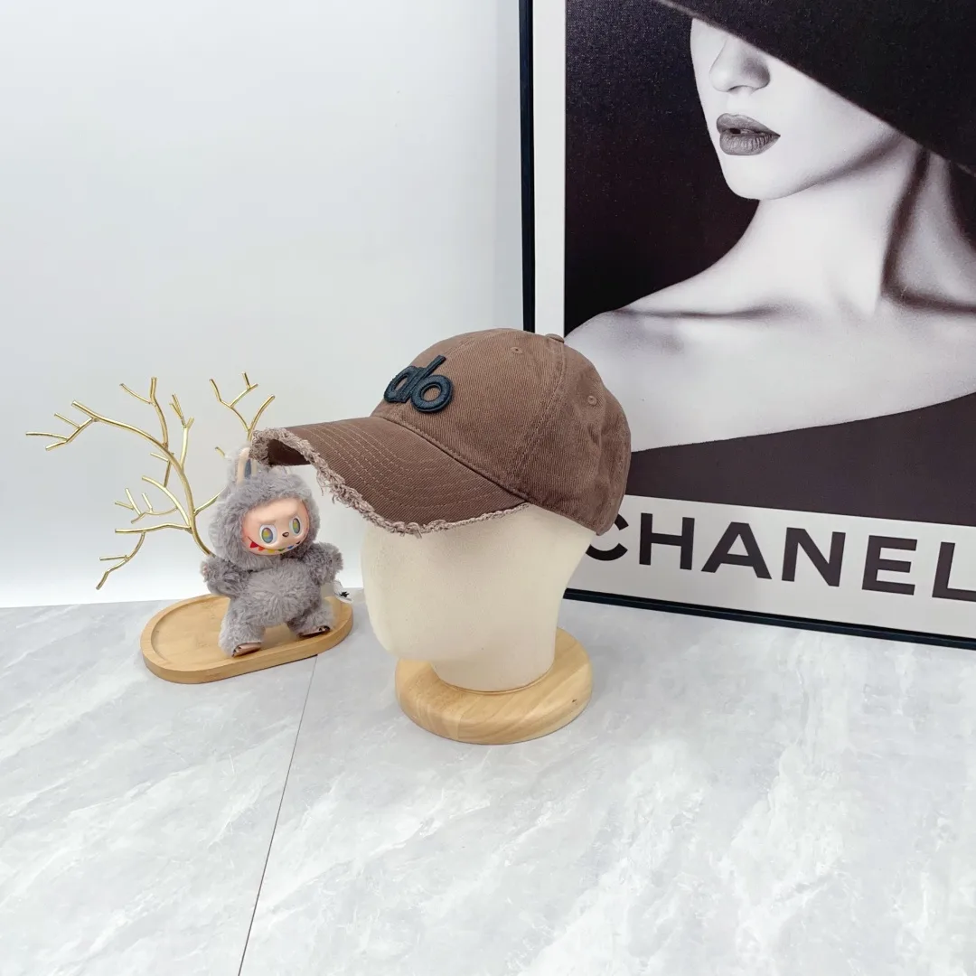 Alo Embroidered Baseball Cap in Brown · view 4
