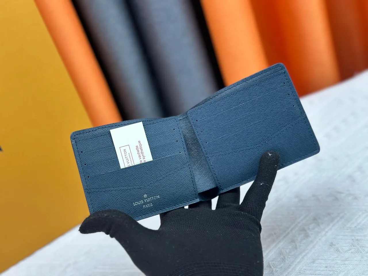 Louis Vuitton Wallet in Blue · view 7