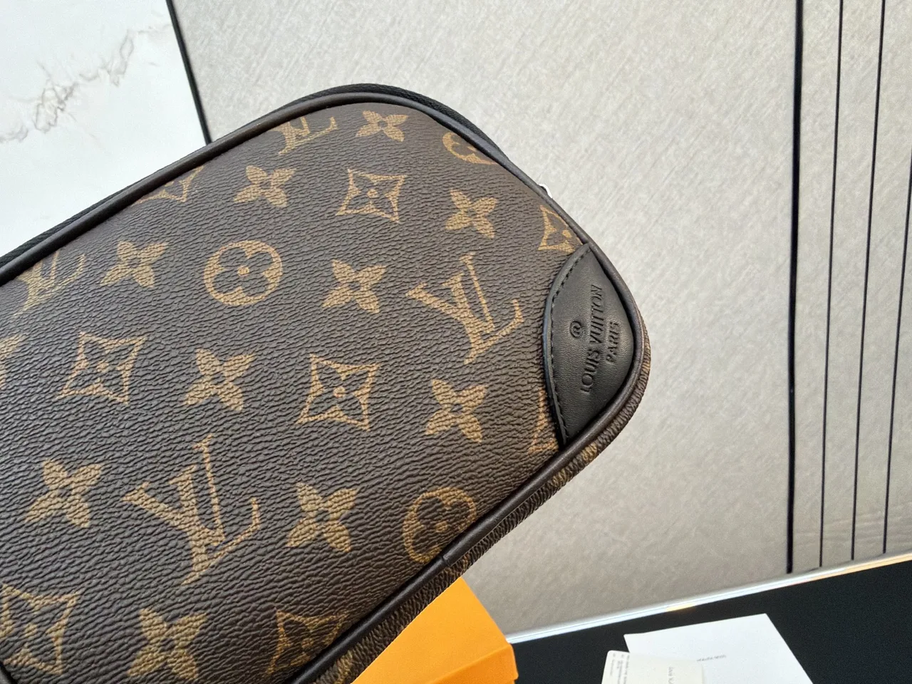 Louis Vuitton Multi-Pocket Belt Bag in Brown / Black · view 6
