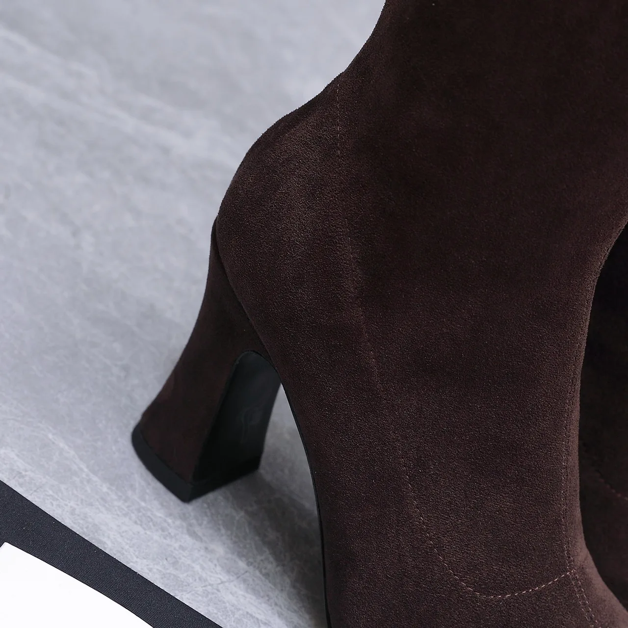 Chanel Cowhide Boots in Brown · view 8