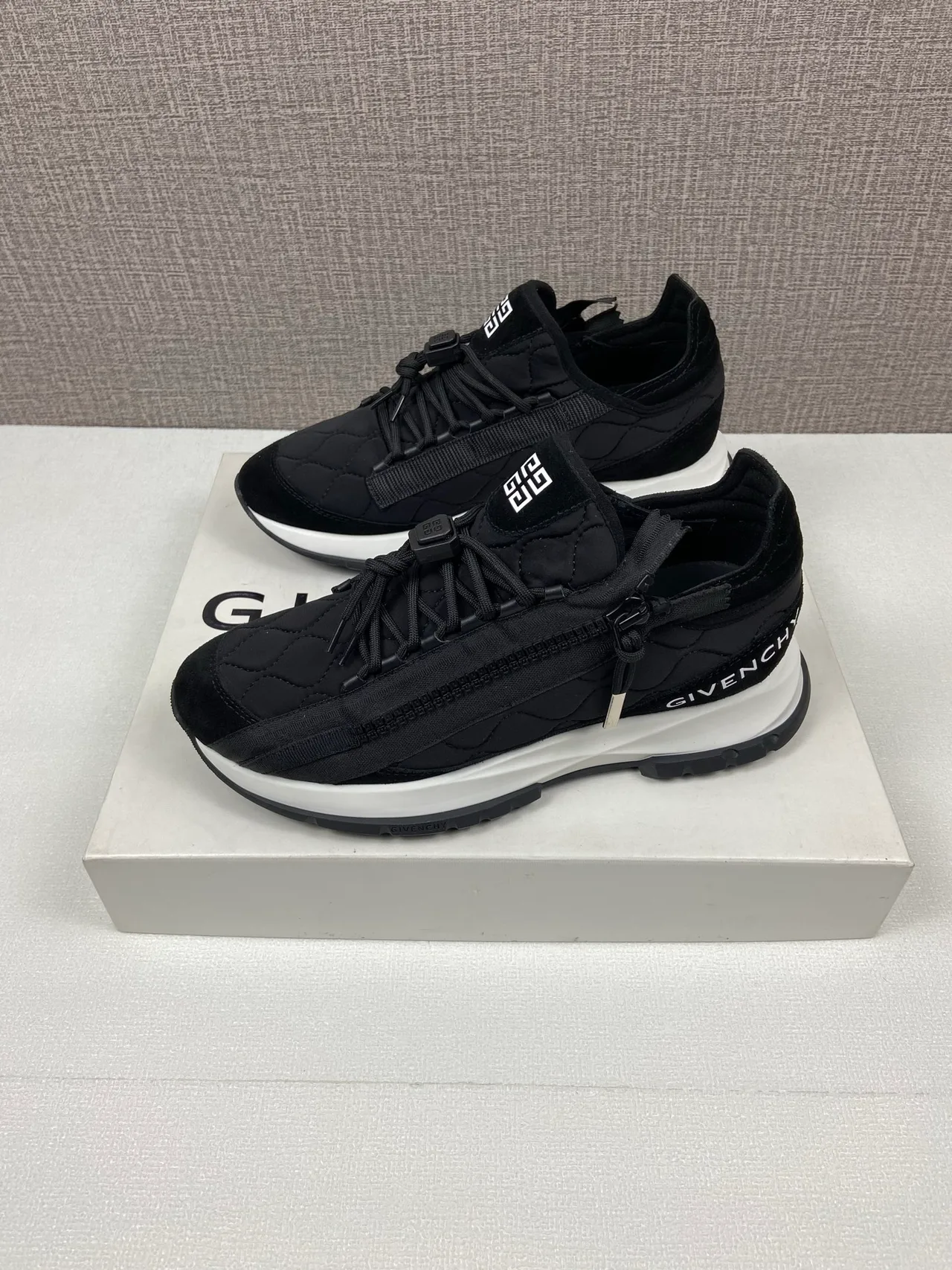 Givenchy Quilted Sneakers in Black · view 5