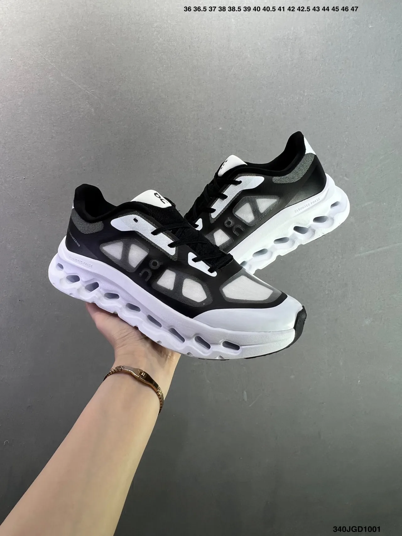 Adidas Cage Sneakers in Purple & Grey & Black & Beige & Blue & Orange · view 4