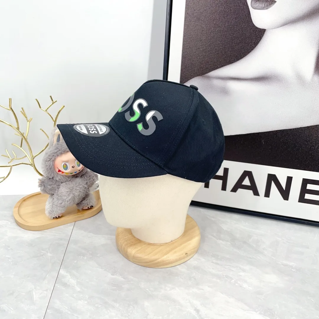 Boss Baseball Cap in Black · view 3