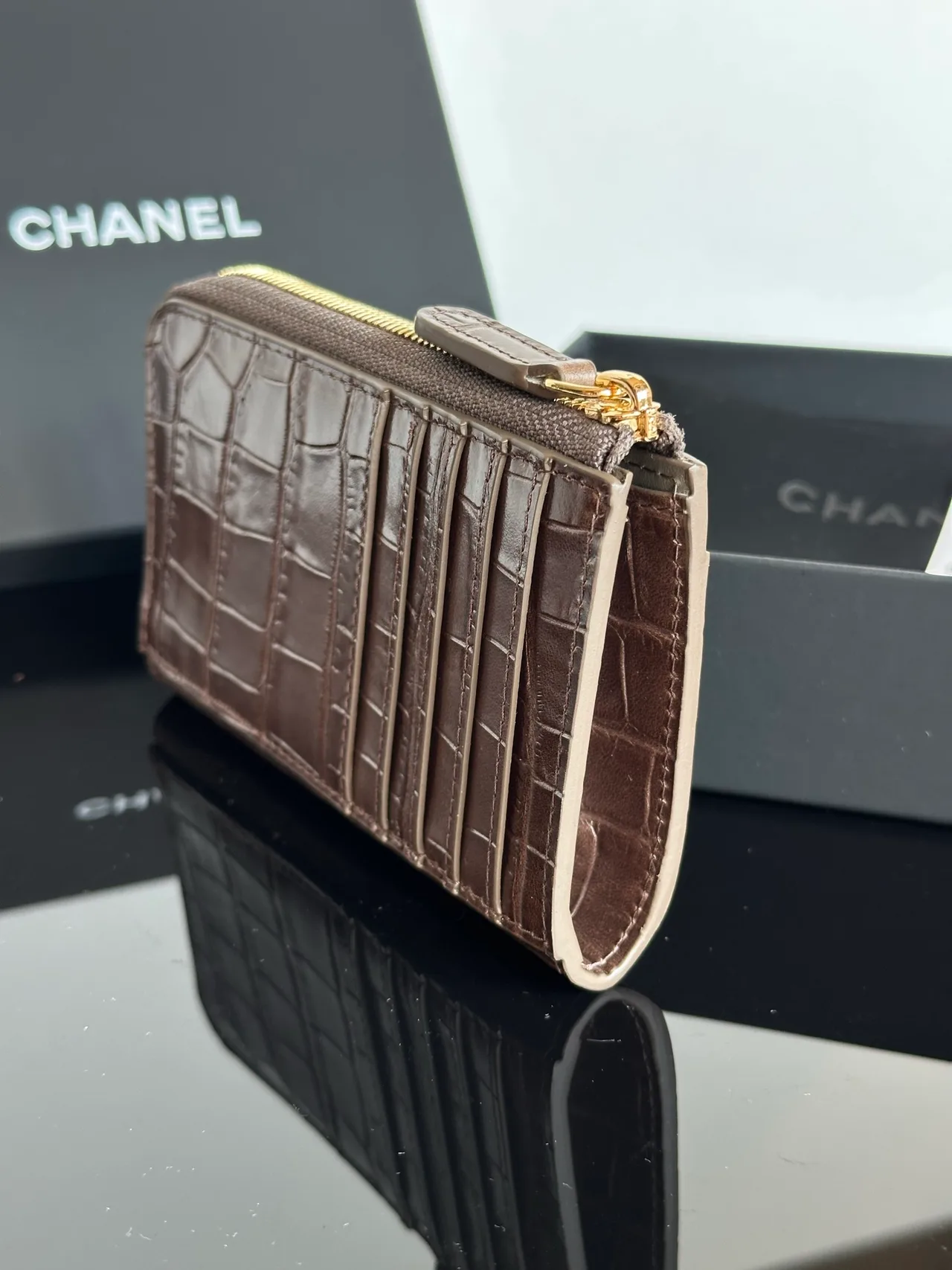 Chanel Wallet in Brown · view 6