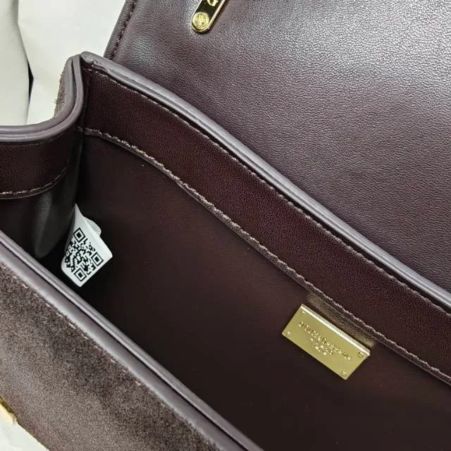 Dolce & Gabbana Cowhide Shoulder Bag in Brown · view 8