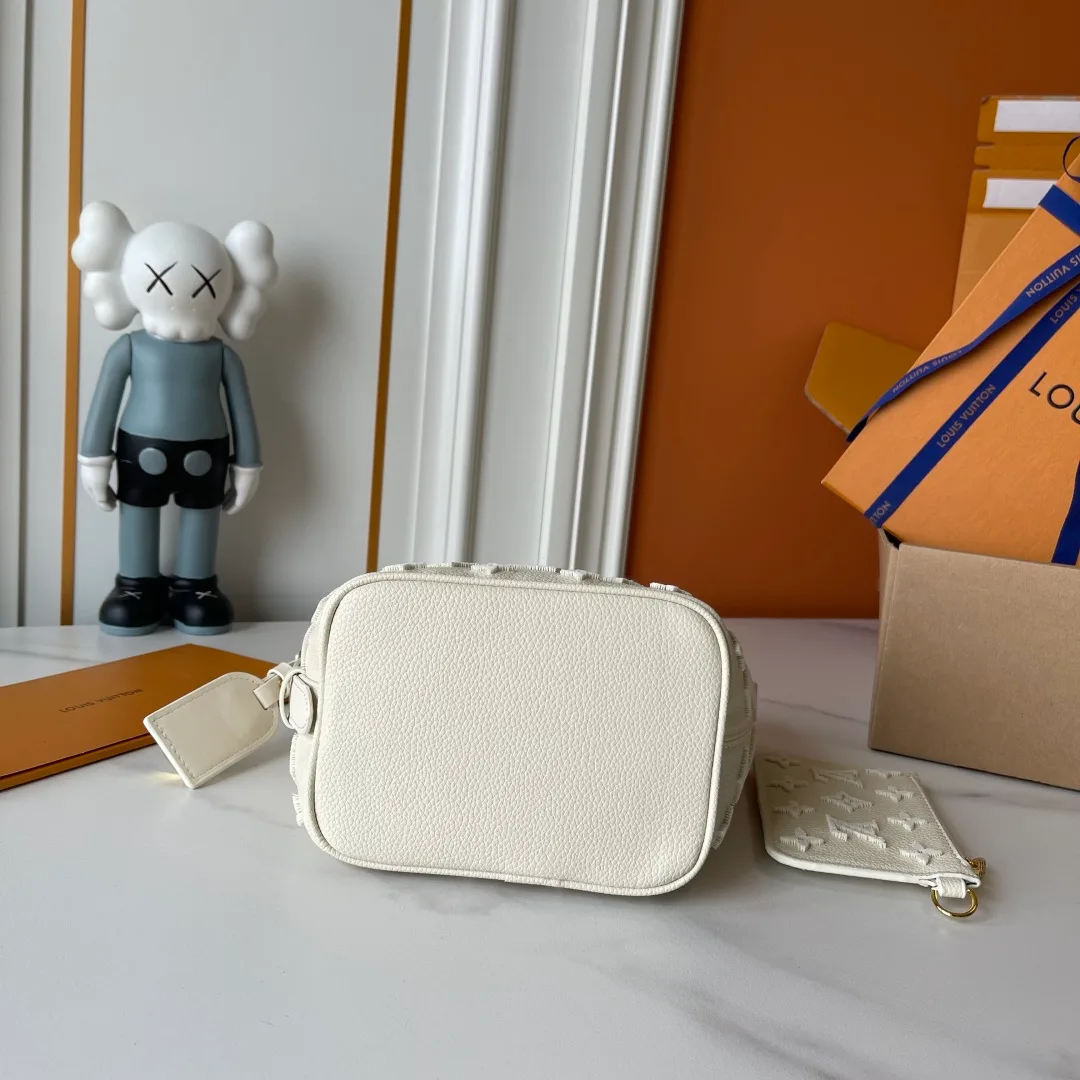 Louis Vuitton Cowhide All In BB Bag in Cream · view 5
