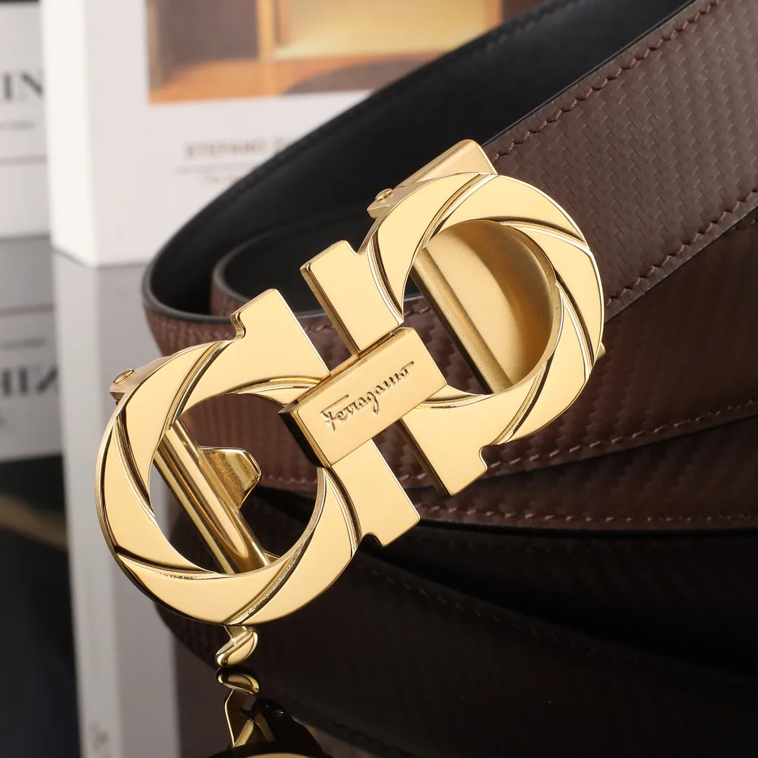 Ferragamo Automatic Belt in Black · view 5