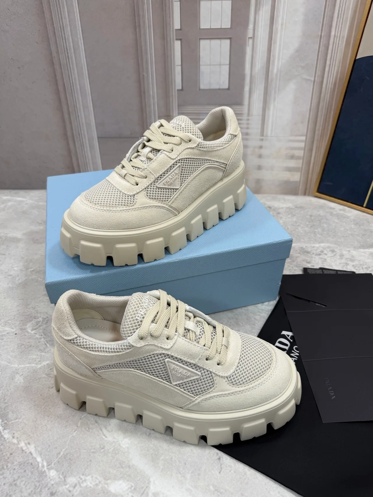 Prada Sneakers in White · view 3