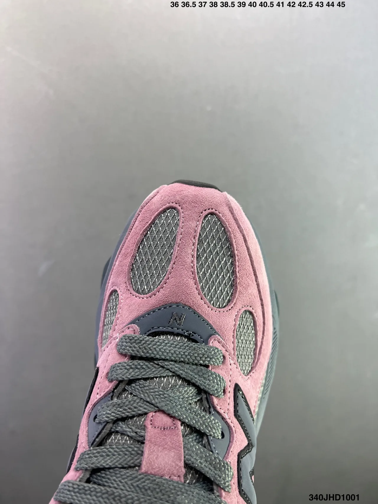 New Balance Panelled Sneakers in Pink · view 7