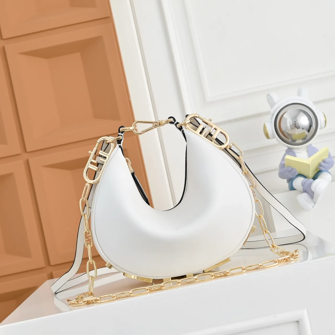 Fendi Hobo Bag in White · view 1