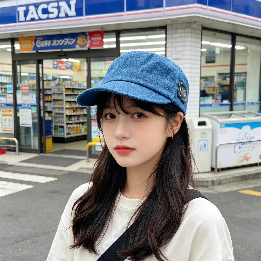 Hermes Cap in Blue · view 2