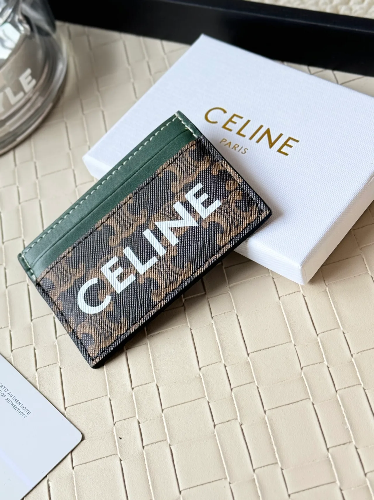 Celine Cardholder in Brown · view 3