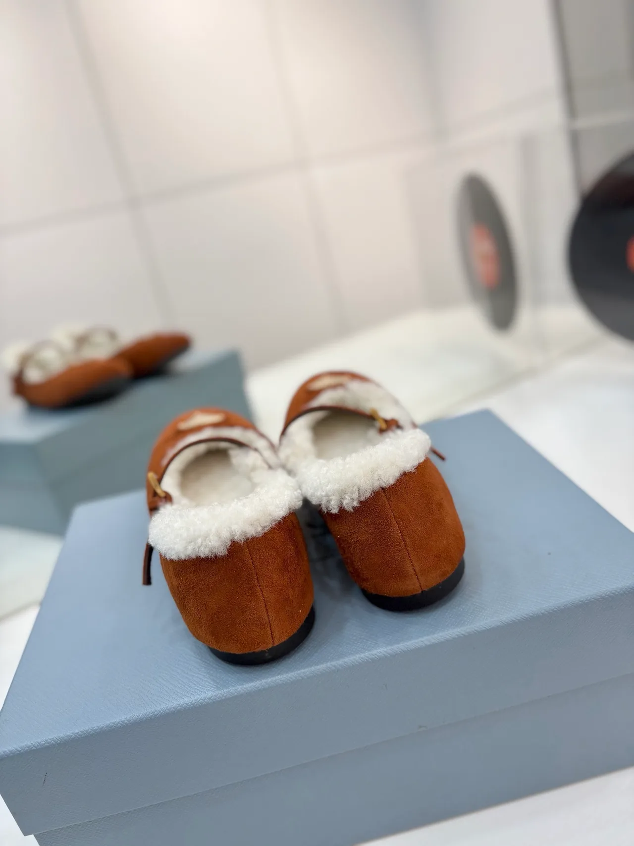 Prada Slippers in Brown · view 4
