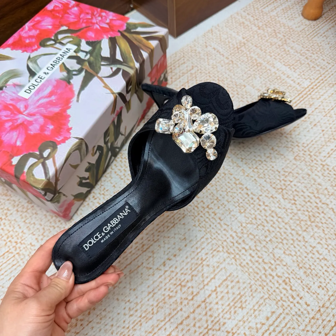 Dolce & Gabbana Mules in Black · view 8