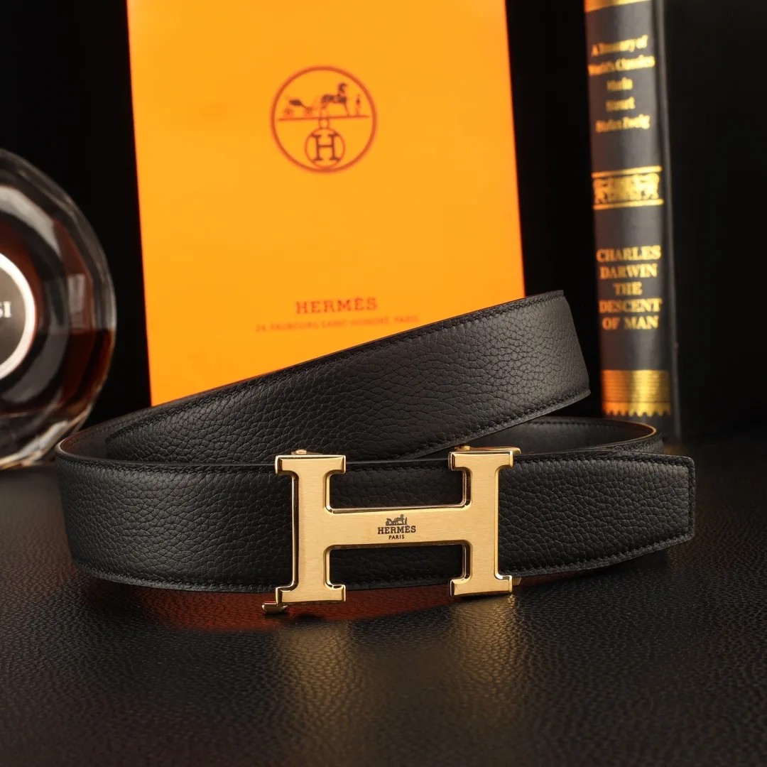 Hermes Belt in Black · view 2
