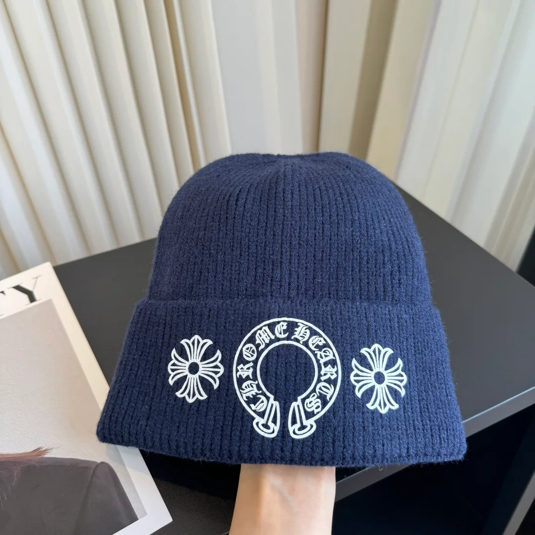 Chrome Hearts Beanie in Blue · view 4