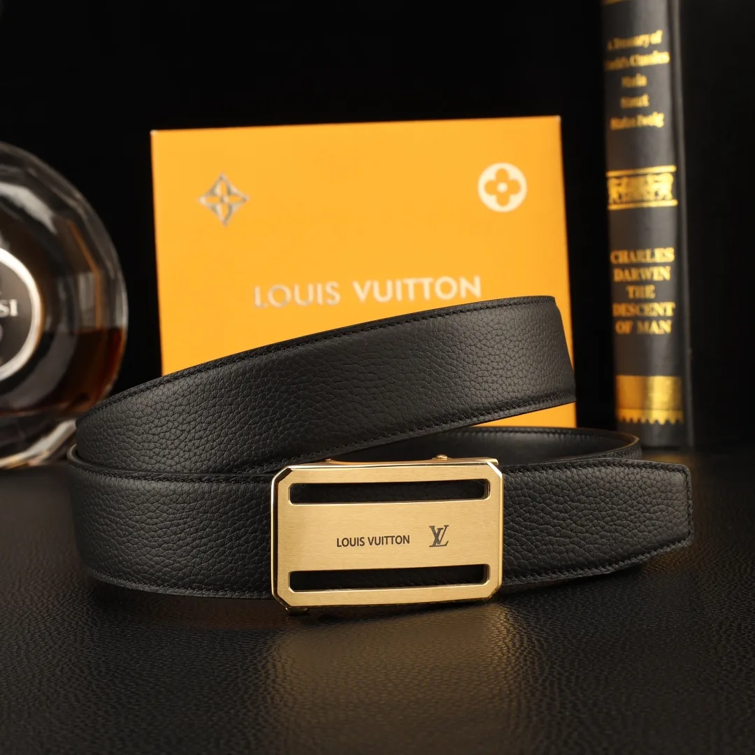 Louis Vuitton Automatic Belt in Black · view 4
