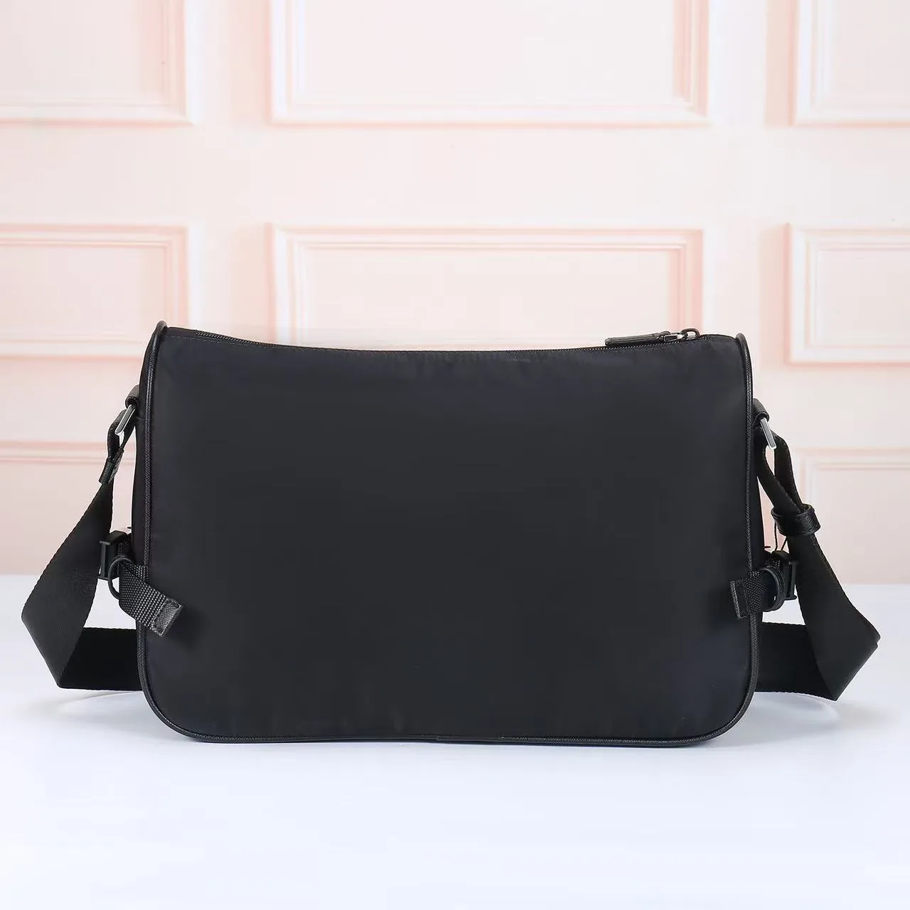 Prada Nylon Crossbody Bag in Black · view 3