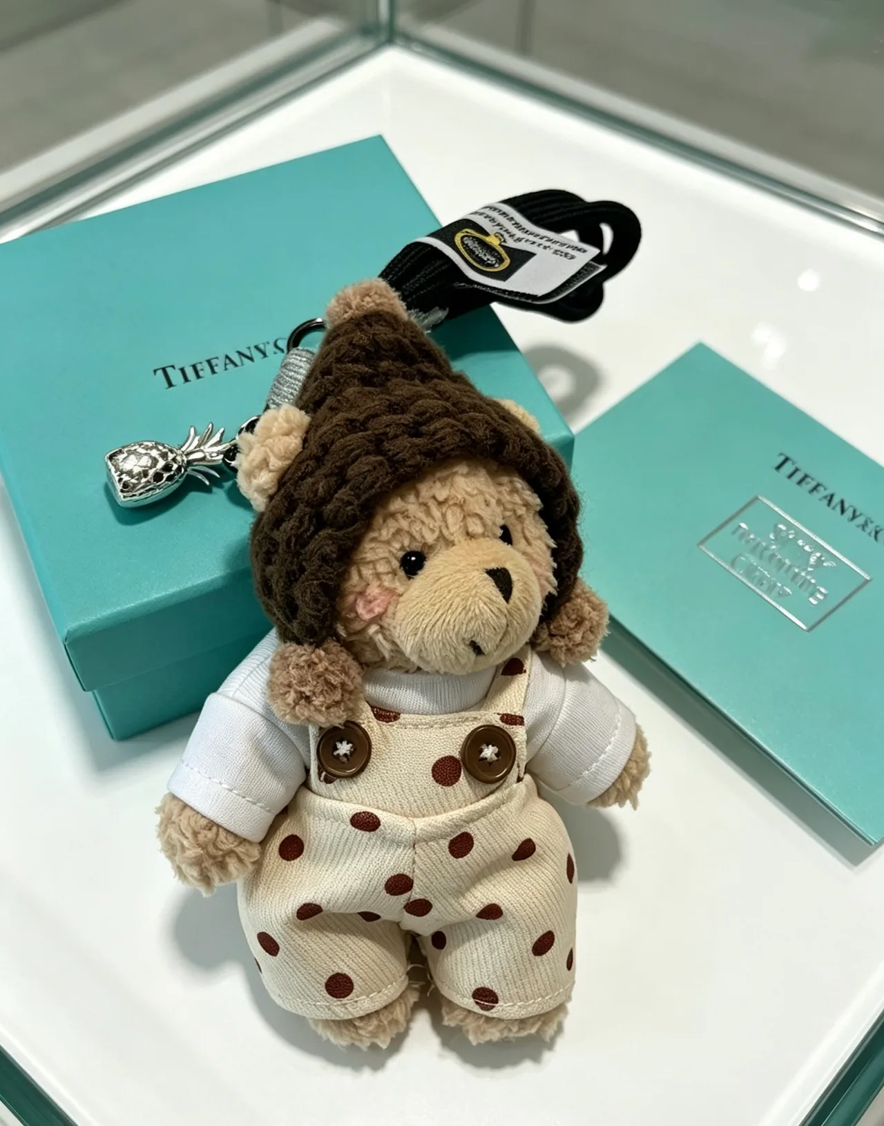 Tiffany & Co. Bear Keychain in Beige · view 2