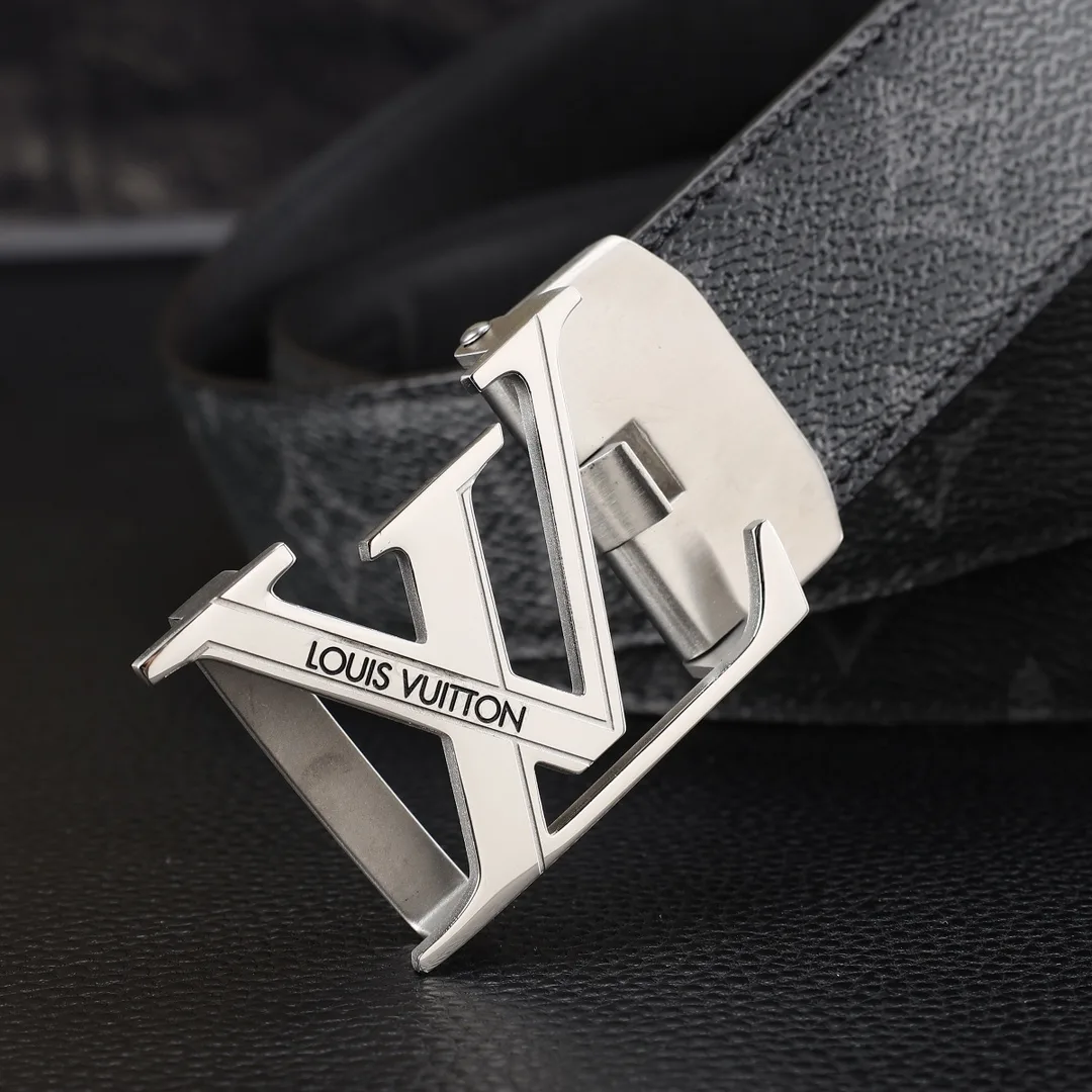 Louis Vuitton Belt in Brown & Black · view 7