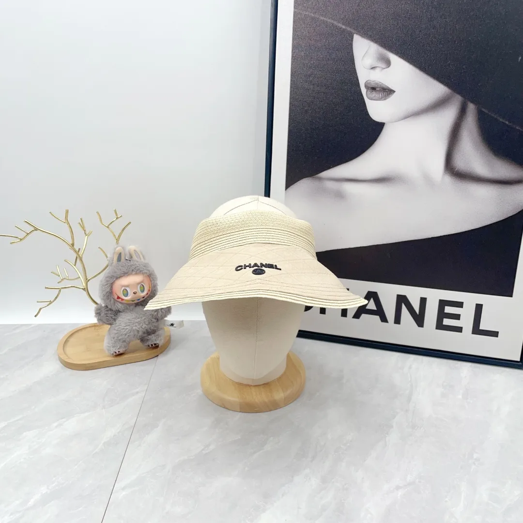 Chanel Visor in Beige · view 1