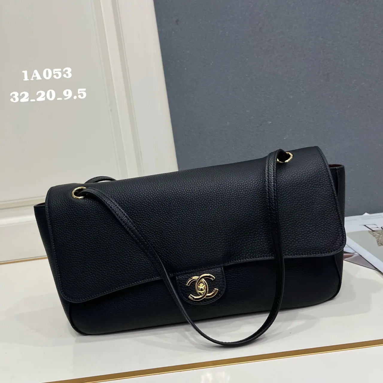Chanel Smooth Handbag in Black · view 1