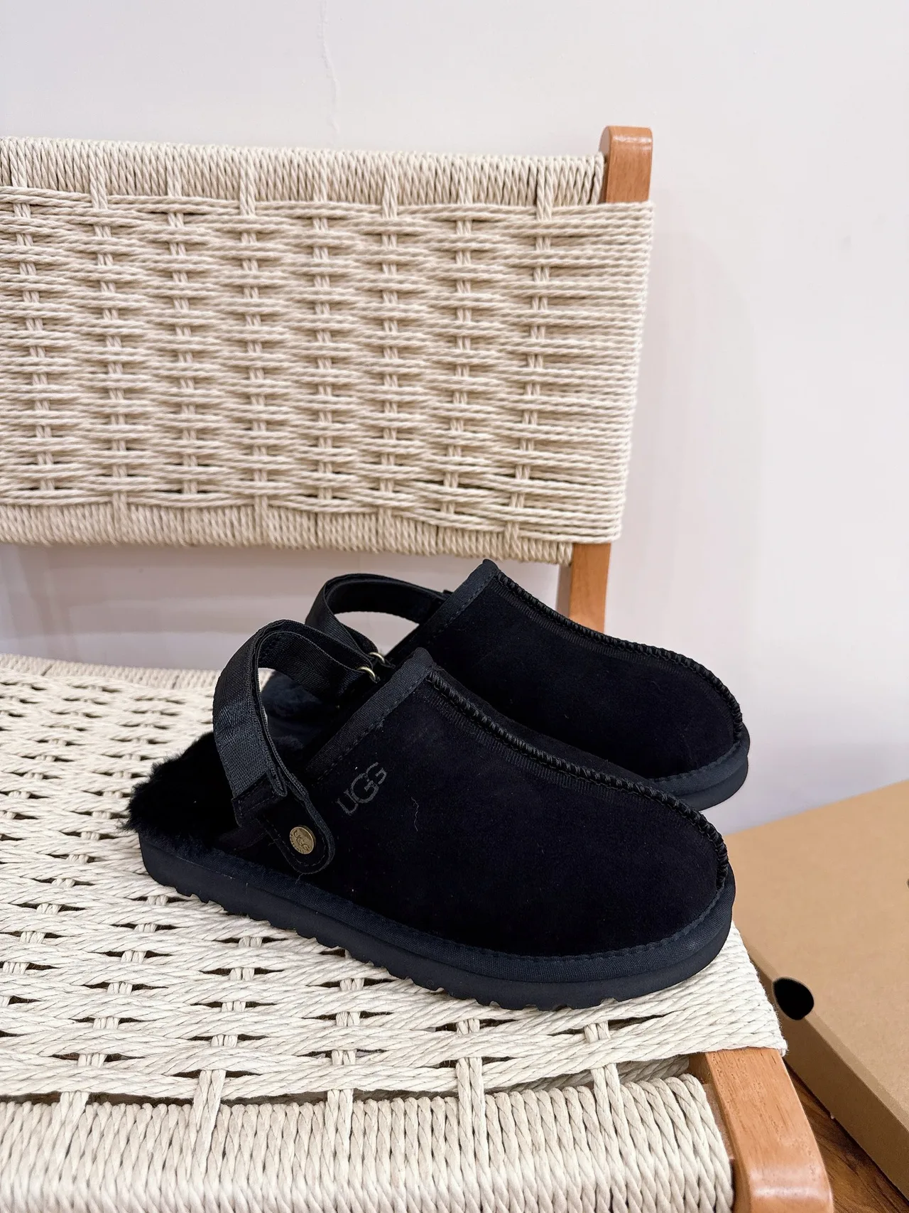 UGG Woven Clogs in Black · view 5