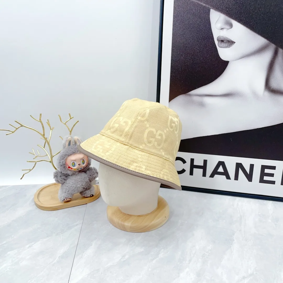 Gucci Bucket Hat in Yellow / Beige / Green / Purple / Black · view 5