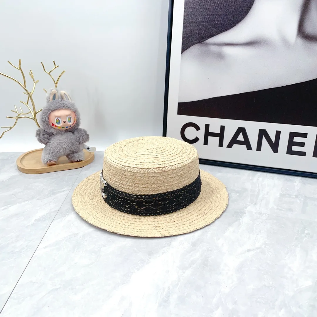 Celine Boater Hat in Beige · view 1