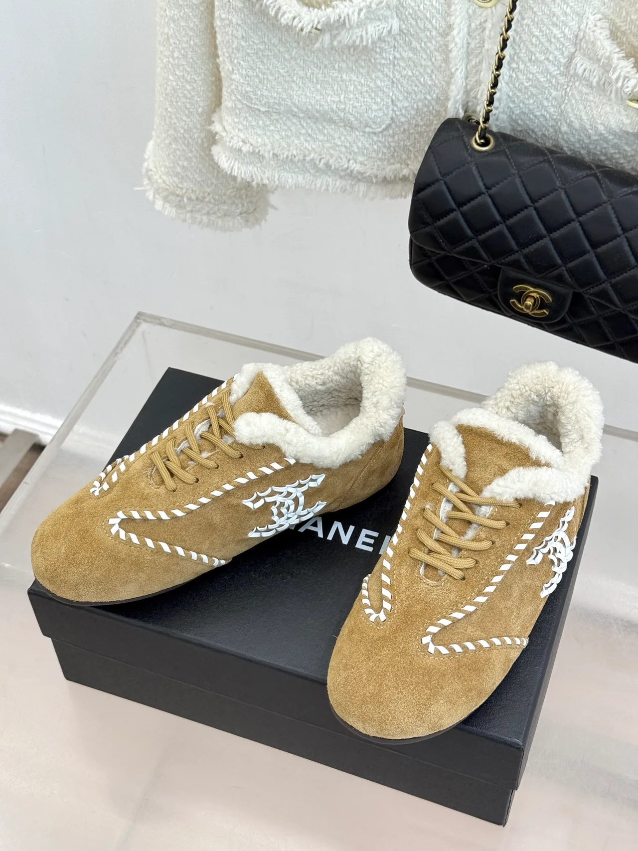 Chanel Sneakers in Brown · view 2