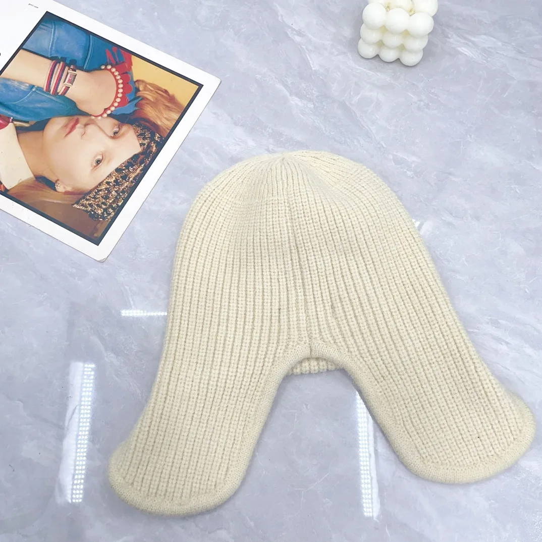 Chanel Earflap Hat in White · view 5