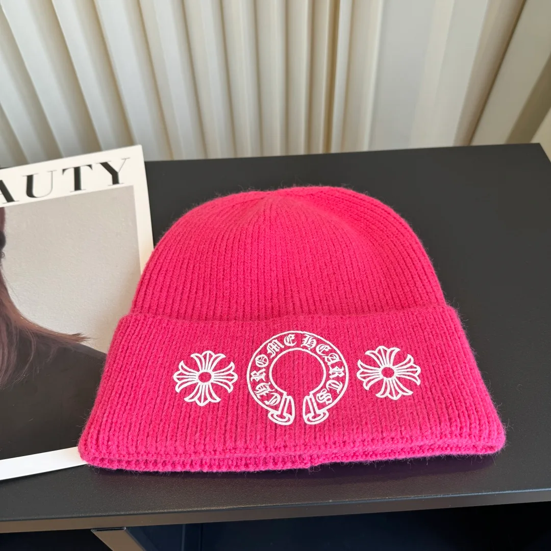 Chrome Hearts Beanie in Pink · view 5