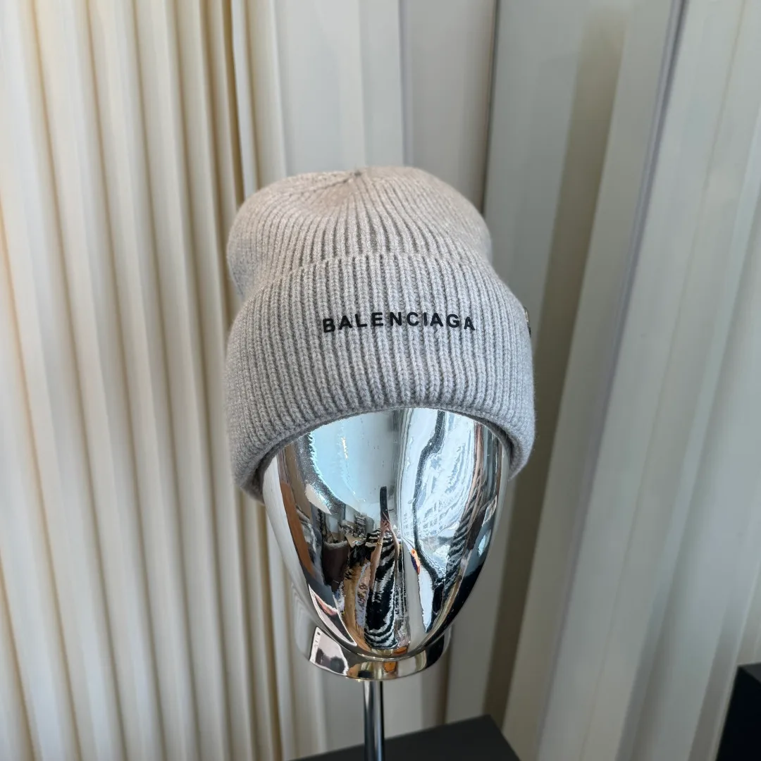 Balenciaga Beanie in Grey · view 3
