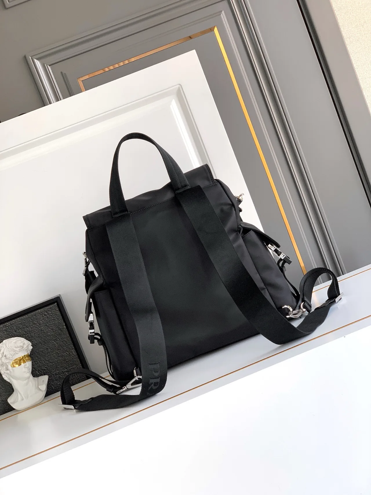 Prada Backpack in Black · view 3