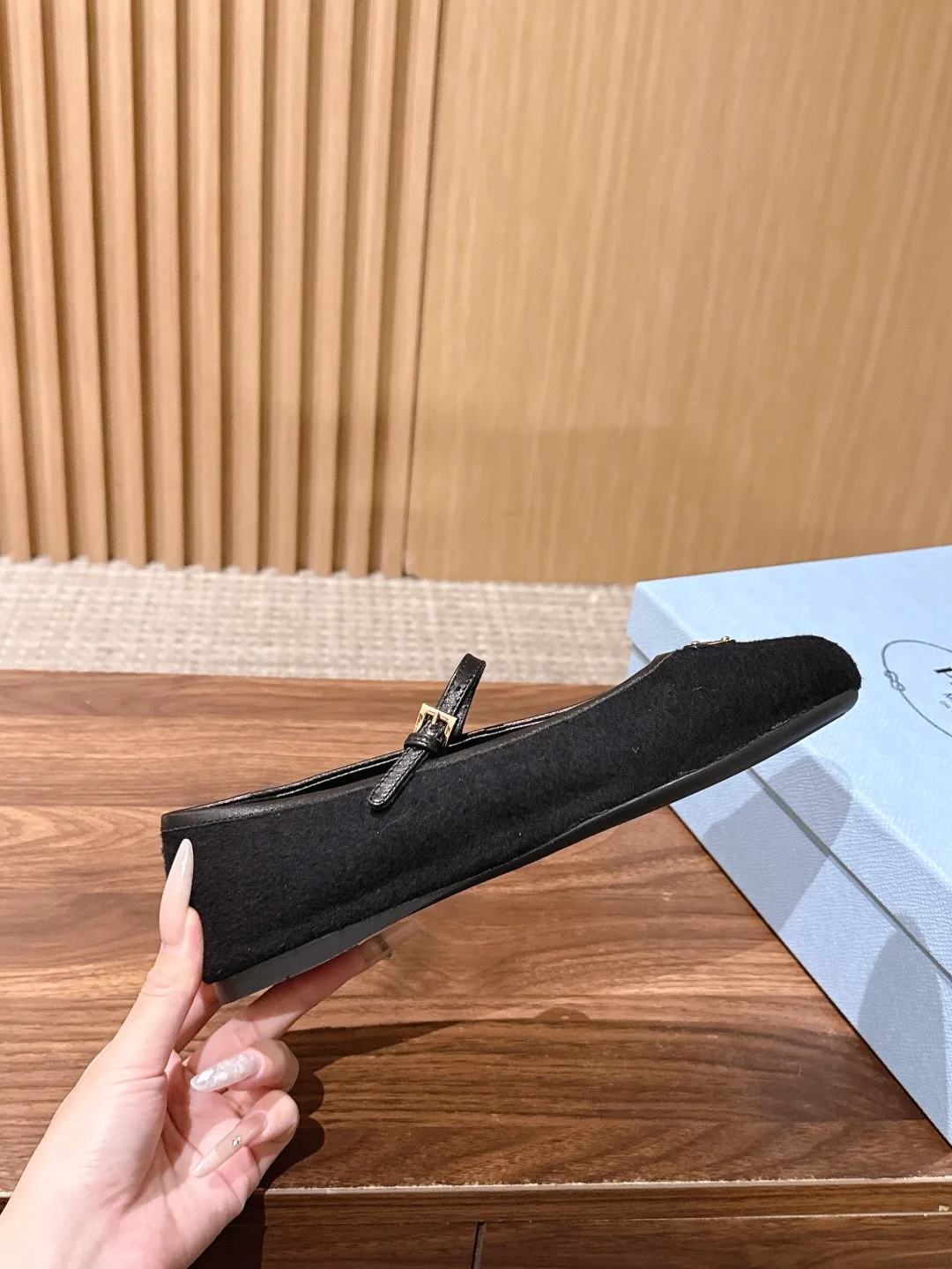 Prada Flats in Black · view 5