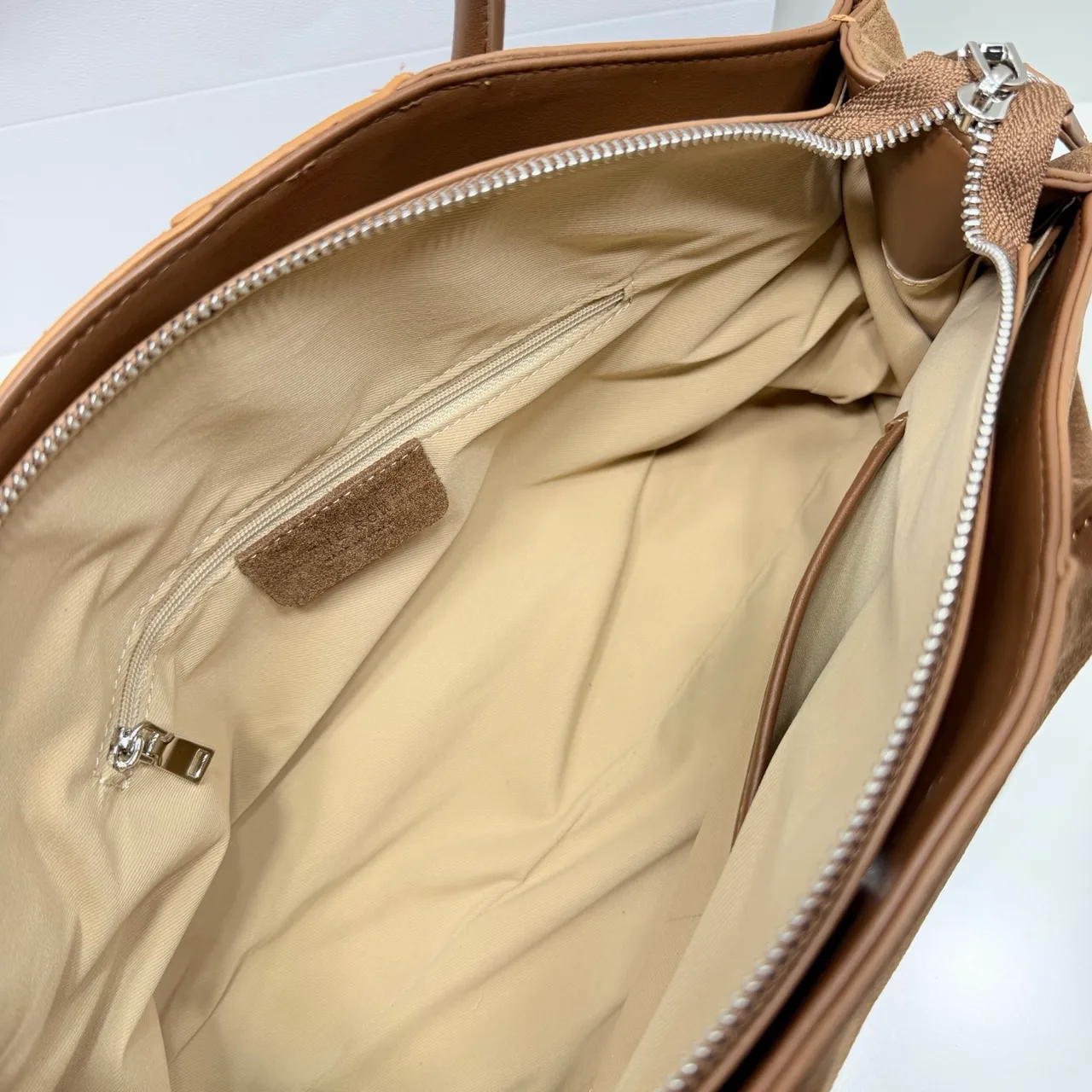 The Row Smooth Top-Handle Bag in Brown · view 8