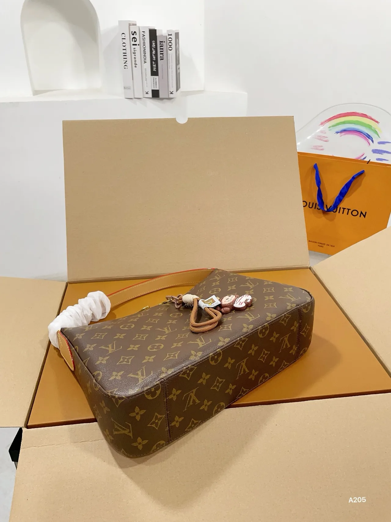 Louis Vuitton Sully Hobo Bag in Brown · view 6
