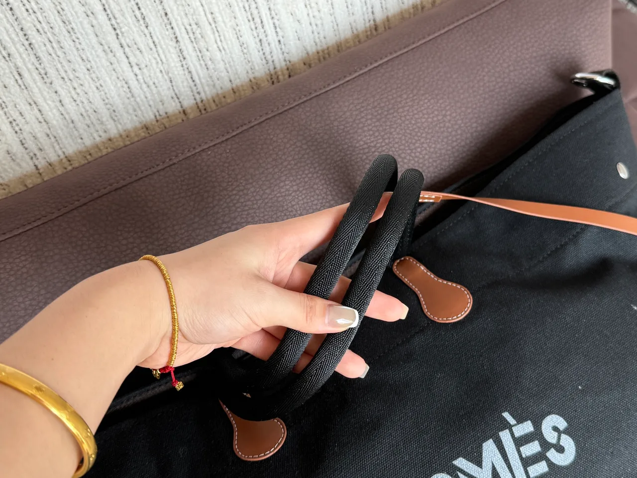 Hermes Aline Tote in Green · view 6