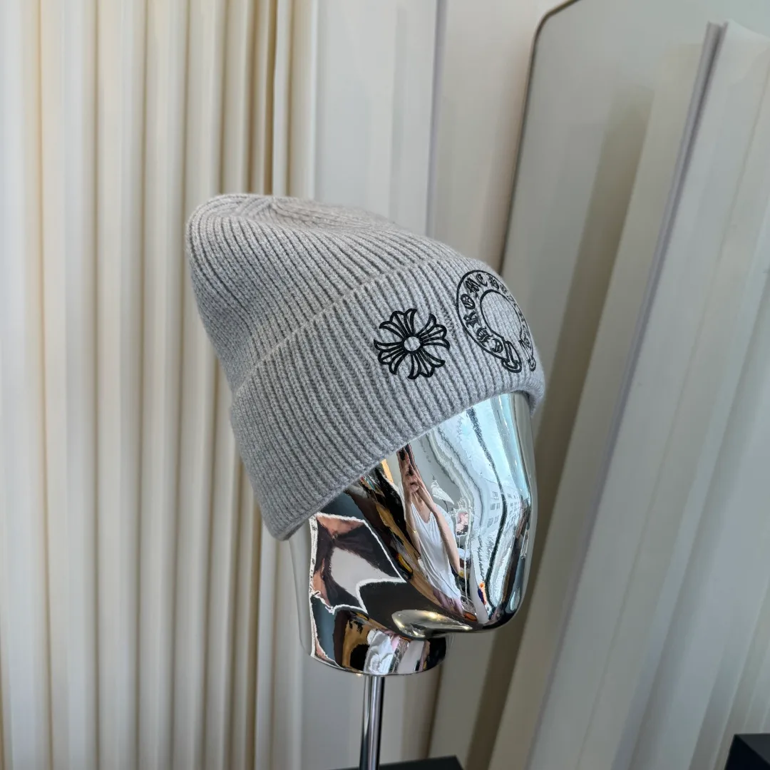 Chrome Hearts Beanie in Grey · view 2