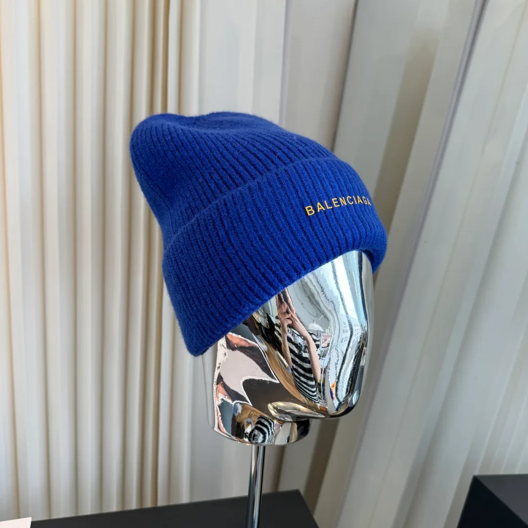 Balenciaga Beanie in Blue · view 2