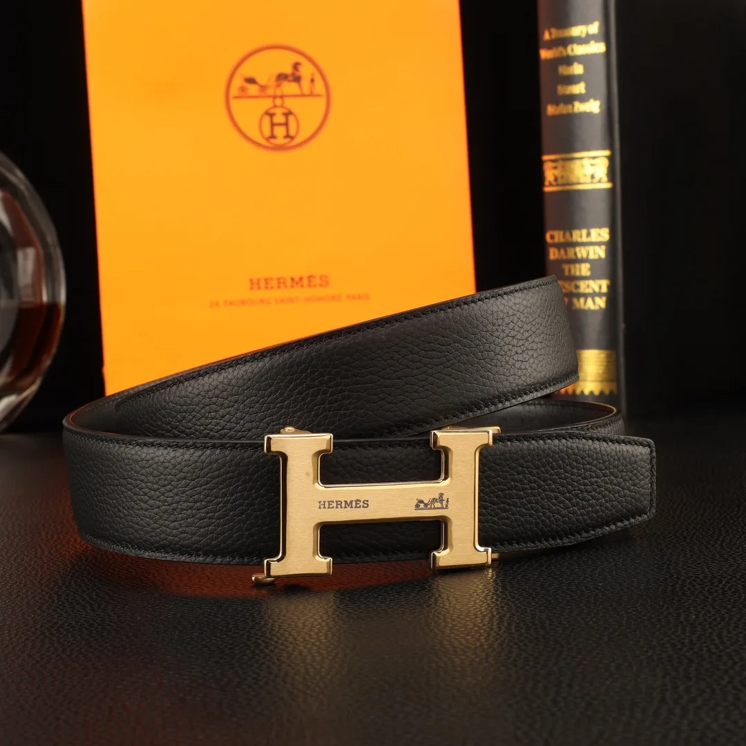 Hermes Belt in Black · view 2