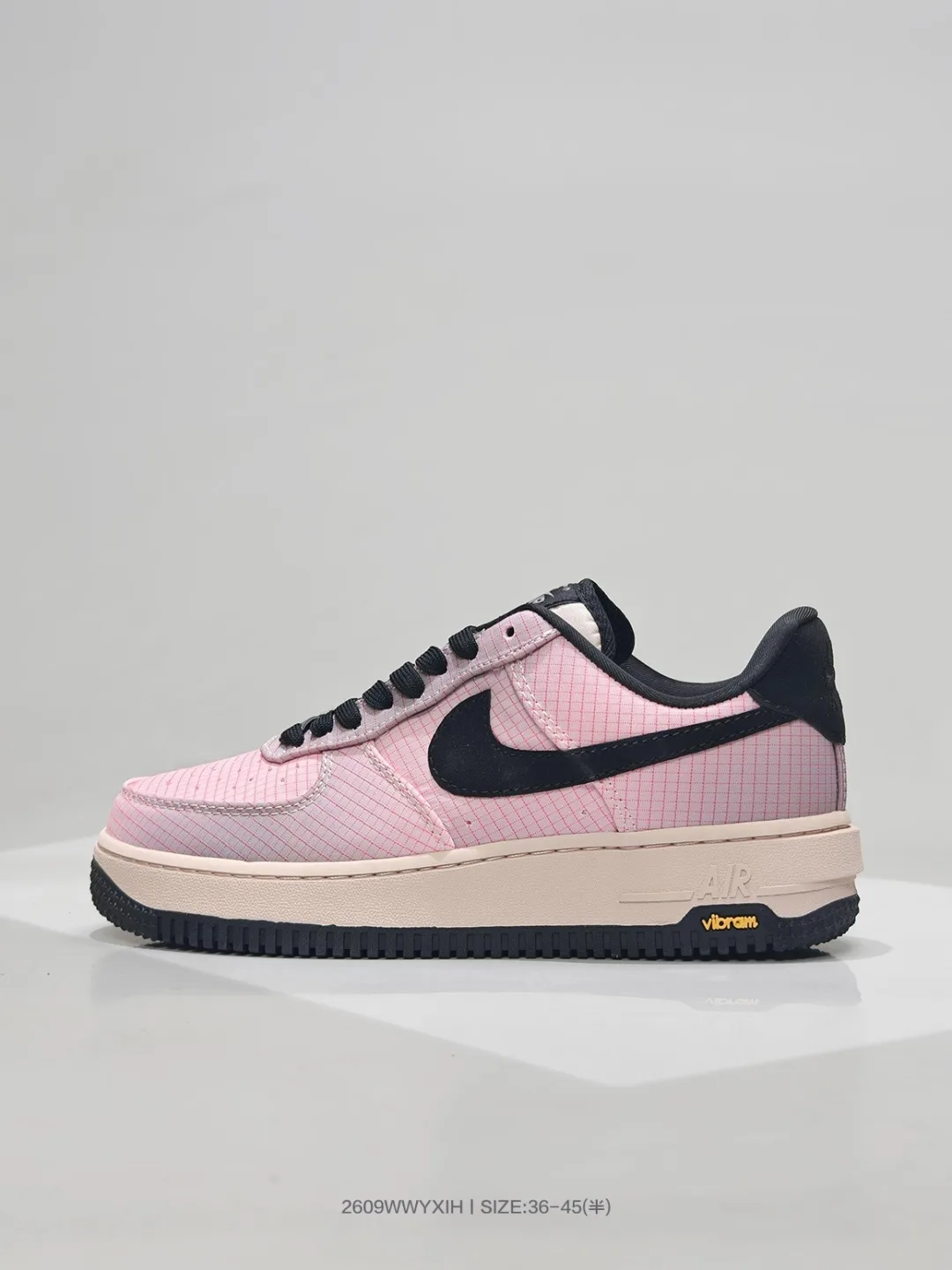 Nike Sneakers in White & Black & Green & Pink · view 8