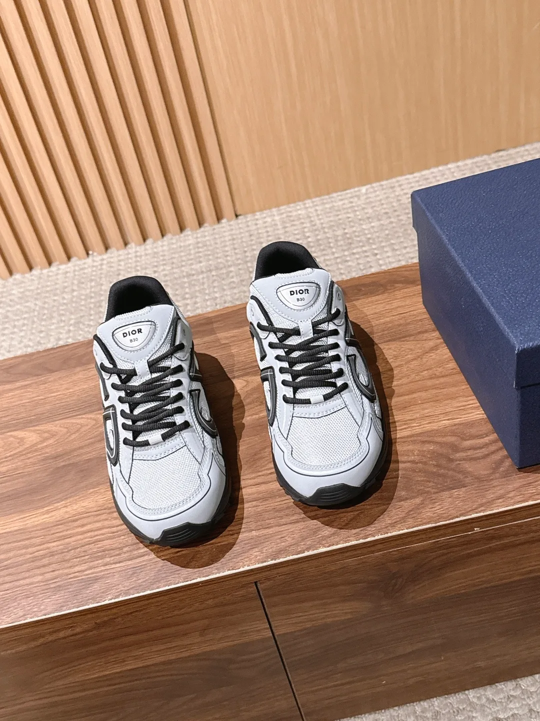 Dior Smooth Sneakers in White · view 1
