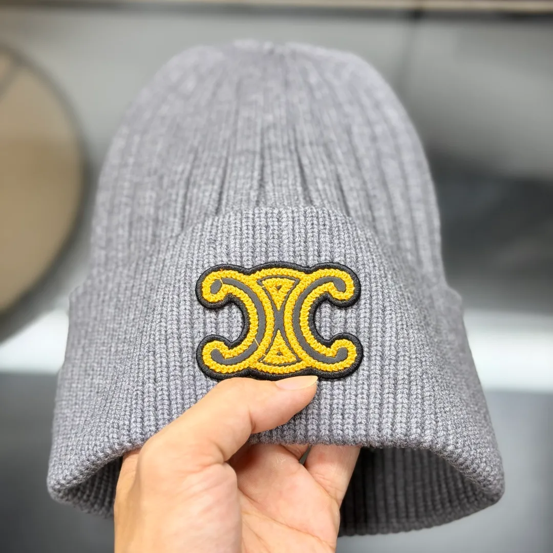 Celine Beanie in Grey · view 6